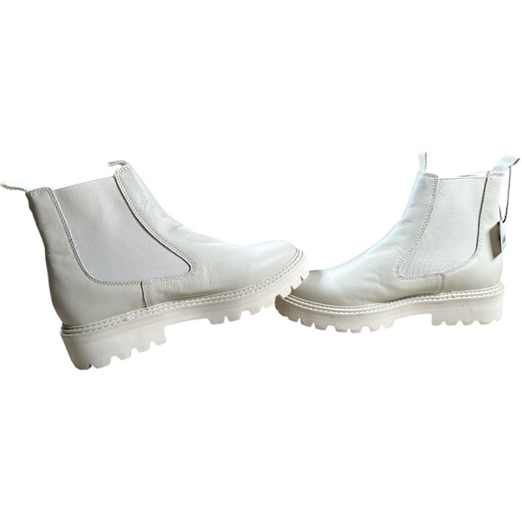 Dolce Vita Moana H2O Women’s Size 9 Cream Off White Boots Waterproof - Picture 2 of 8